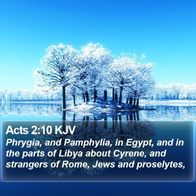 Acts 2:10 KJV Bible Verse Image