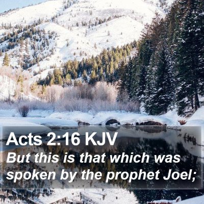 Acts 2:16 KJV Bible Verse Image
