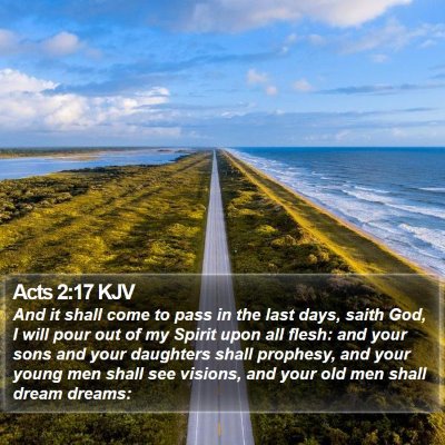 Acts 2:17 KJV Bible Verse Image