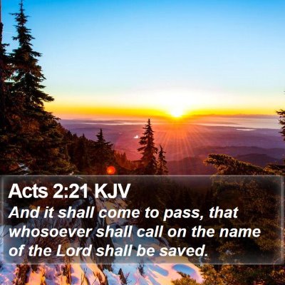 Acts 2:21 KJV Bible Verse Image