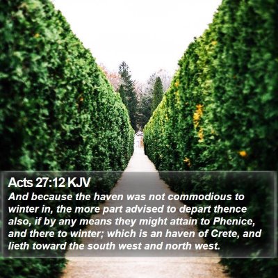 Acts 27:12 KJV Bible Verse Image