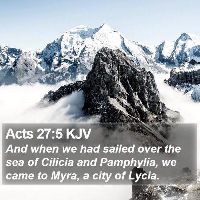 Acts 27:5 KJV Bible Verse Image