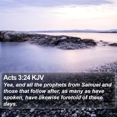 Acts 3:24 KJV Bible Verse Image