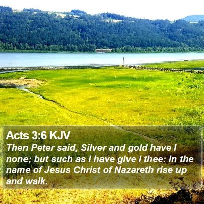 Acts 3:6 KJV Bible Verse Image