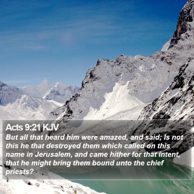 Acts 9:21 KJV Bible Verse Image