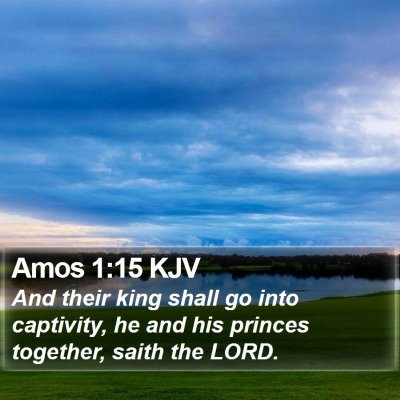 Amos 1:15 KJV Bible Verse Image