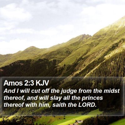 Amos 2:3 KJV Bible Verse Image