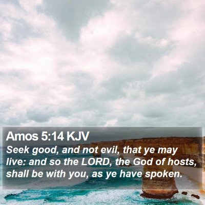 Amos 5:14 KJV Bible Verse Image