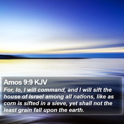 Amos 9:9 KJV Bible Verse Image