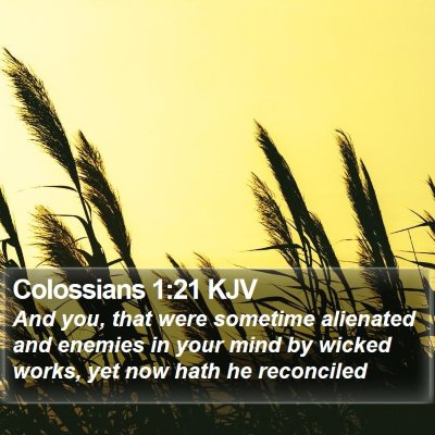 Colossians 1:21 KJV Bible Verse Image