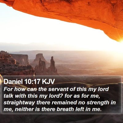Daniel 10:17 KJV Bible Verse Image