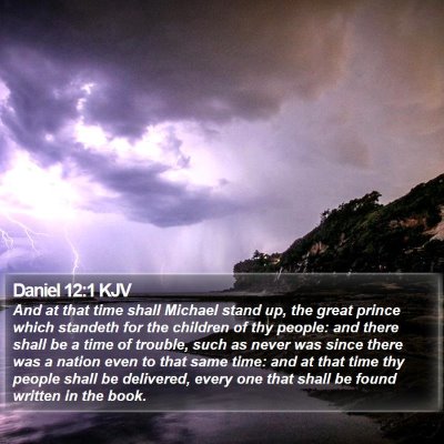 Daniel 12:1 KJV Bible Verse Image