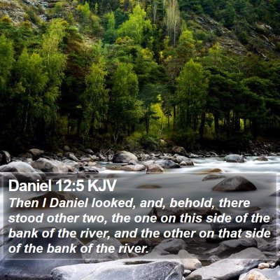 Daniel 12:5 KJV Bible Verse Image