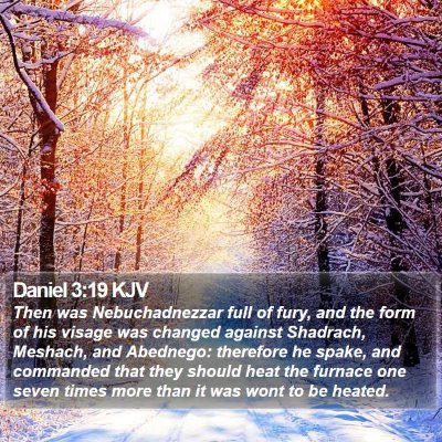Daniel 3:19 KJV Bible Verse Image