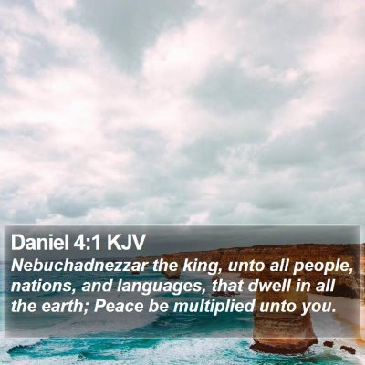 Daniel 4:1 KJV Bible Verse Image