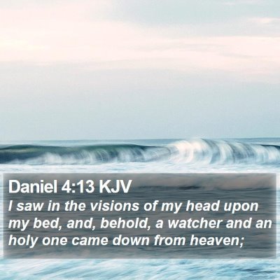 Daniel 4:13 KJV Bible Verse Image