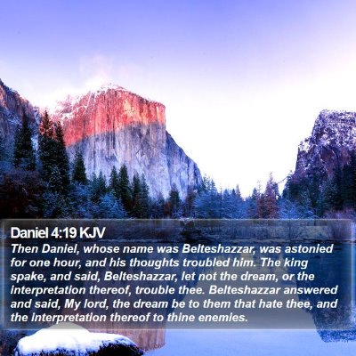 Daniel 4:19 KJV Bible Verse Image