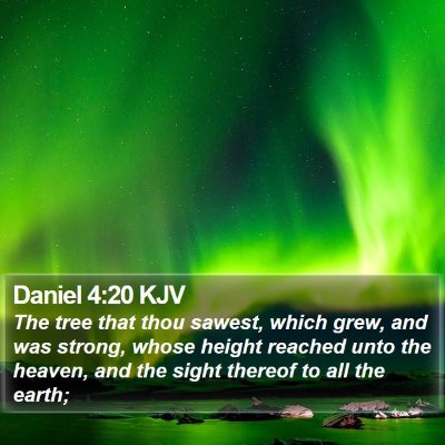 Daniel 4:20 KJV Bible Verse Image