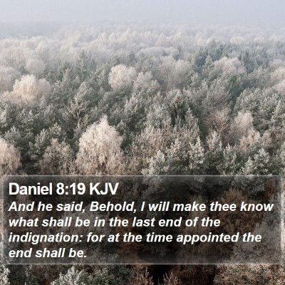 Daniel 8:19 KJV Bible Verse Image