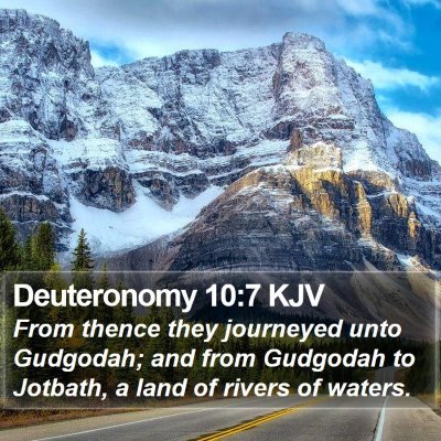 Deuteronomy 10:7 KJV Bible Verse Image