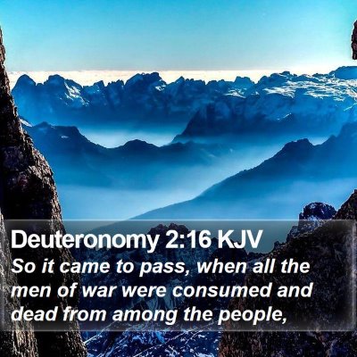 Deuteronomy 2:16 KJV Bible Verse Image
