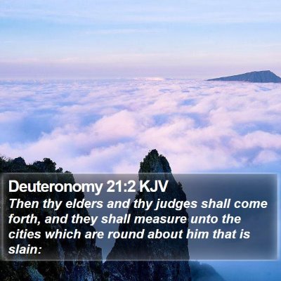 Deuteronomy 21:2 KJV Bible Verse Image