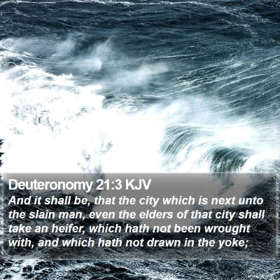 Deuteronomy 21:3 KJV Bible Verse Image