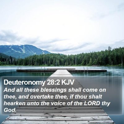 Deuteronomy 28:2 KJV Bible Verse Image