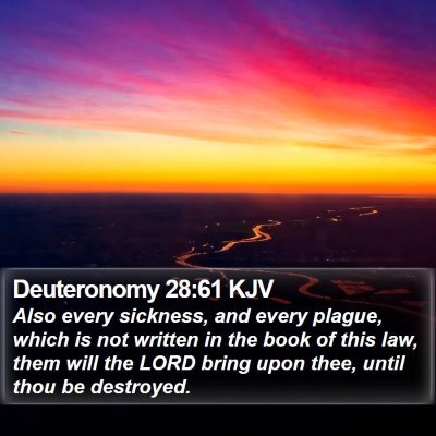 Deuteronomy 28:61 KJV Bible Verse Image