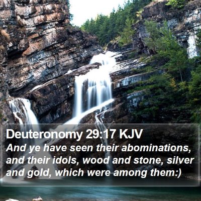Deuteronomy 29:17 KJV Bible Verse Image
