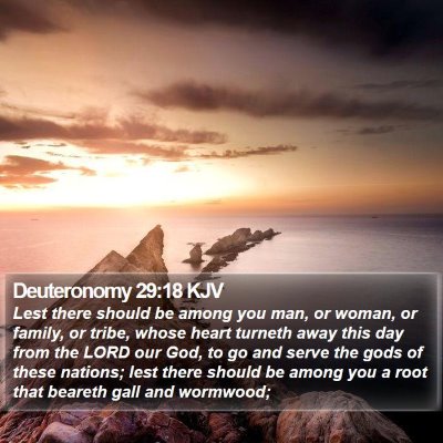 Deuteronomy 29:18 KJV Bible Verse Image