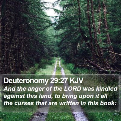 Deuteronomy 29:27 KJV Bible Verse Image