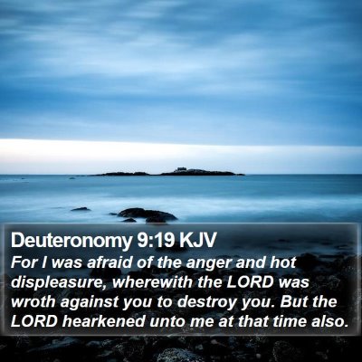 Deuteronomy 9:19 KJV Bible Verse Image