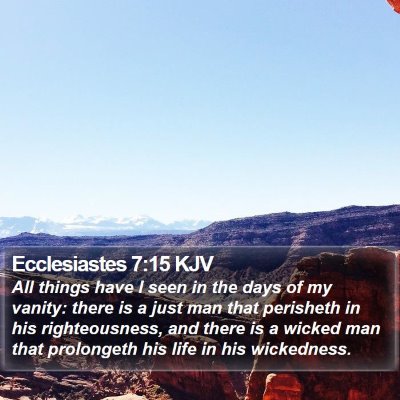 Ecclesiastes 7:15 KJV Bible Verse Image