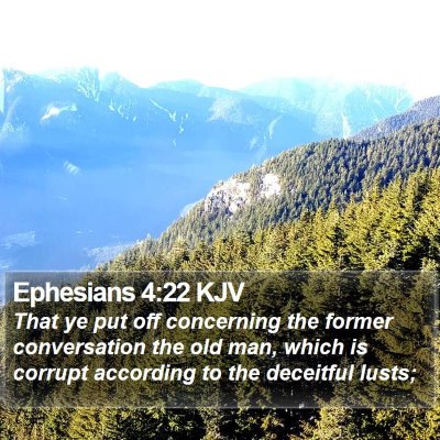 Ephesians 4:22 KJV Bible Verse Image