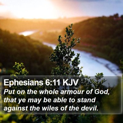 Ephesians 6:11 KJV Bible Verse Image