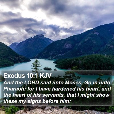 Exodus 10:1 KJV Bible Verse Image