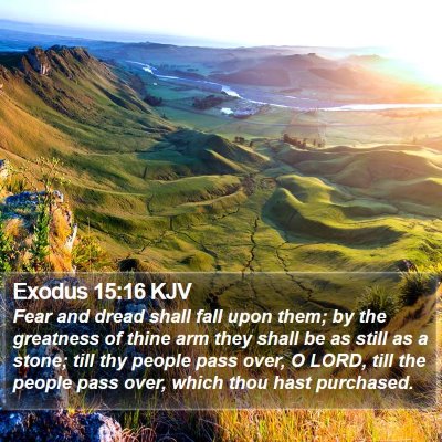 Exodus 15:16 KJV Bible Verse Image