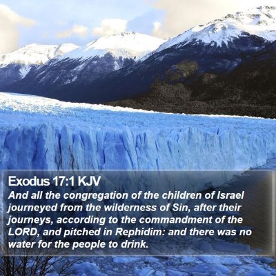 Exodus 17:1 KJV Bible Verse Image