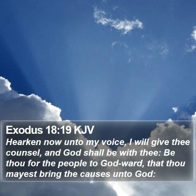 Exodus 18:19 KJV Bible Verse Image