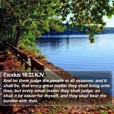 Exodus 18:22 KJV Bible Verse Image