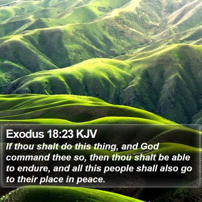 Exodus 18:23 KJV Bible Verse Image