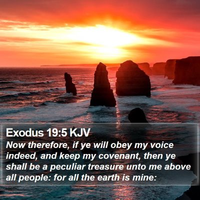 Exodus 19:5 KJV Bible Verse Image