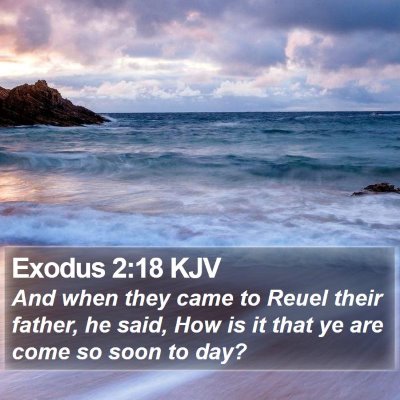 Exodus 2:18 KJV Bible Verse Image