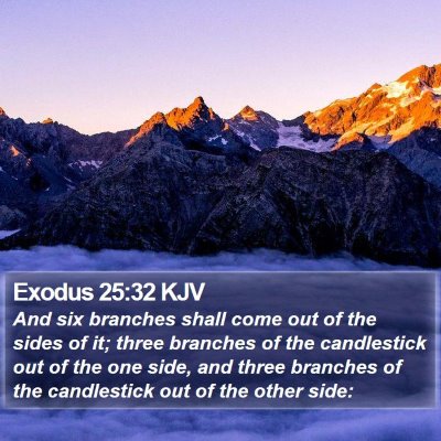 Exodus 25:32 KJV Bible Verse Image