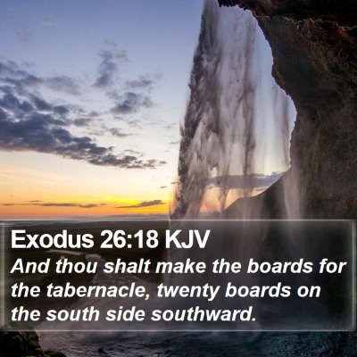 Exodus 26:18 KJV Bible Verse Image