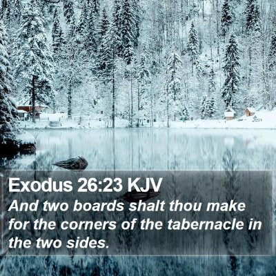 Exodus 26:23 KJV Bible Verse Image
