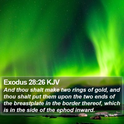 Exodus 28:26 KJV Bible Verse Image