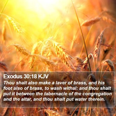Exodus 30:18 KJV Bible Verse Image