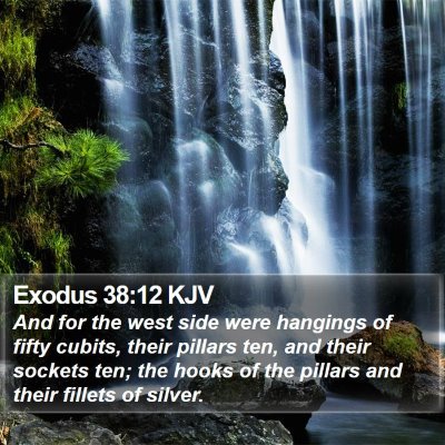 Exodus 38:12 KJV Bible Verse Image